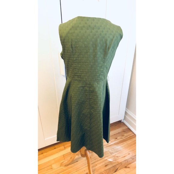 Heartbreaker Fashion Polka Dot Green Dress Size Medium - Picture 3 of 5